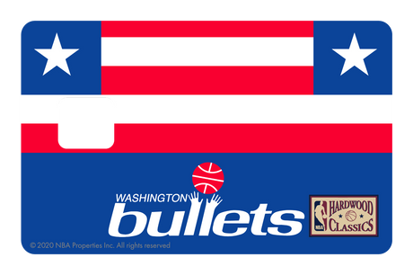 Washington Wizards: Away Warmups Hardwood Classics - Card Covers - NBALAB - CUCU Covers