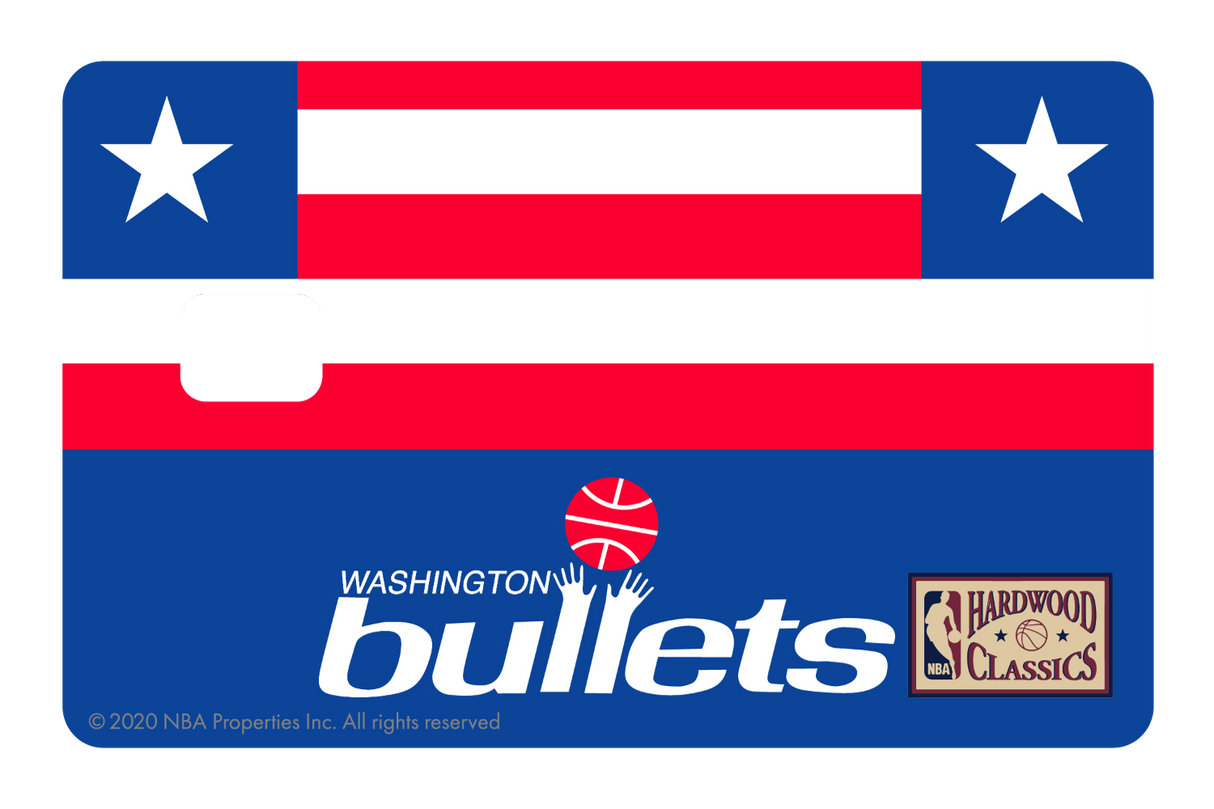 Washington Wizards: Away Warmups Hardwood Classics - Card Covers - NBALAB - CUCU Covers