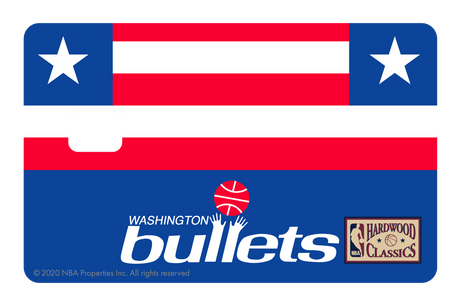 Washington Wizards: Away Warmups Hardwood Classics - Card Covers - NBALAB - CUCU Covers