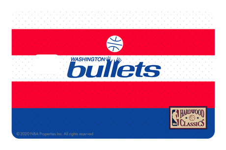 Washington Wizards: Away Hardwood Classics - Card Covers - NBALAB - CUCU Covers