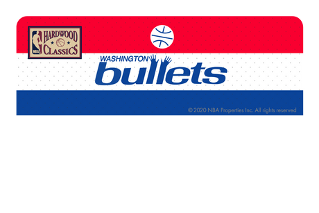 Washington Wizards: Away Hardwood Classics - Card Covers - NBALAB - CUCU Covers