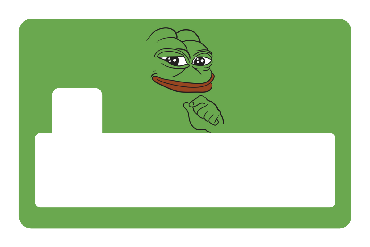 Smug Frog - Card Covers - Originals - CUCU Covers