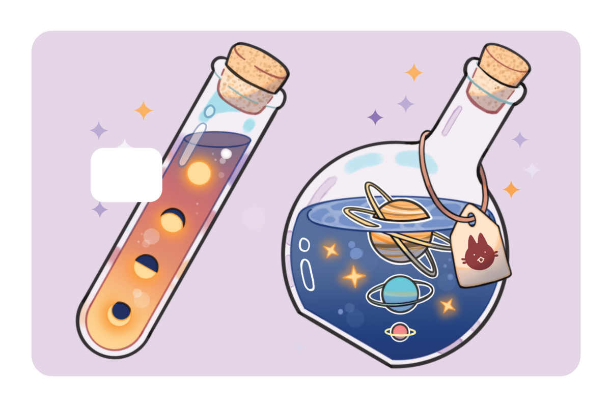 Galaxy Potions - Card Covers - Teri Sky - CUCU Covers