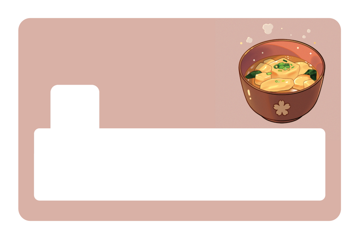 Miso Soup - Card Covers - Teri Sky - CUCU Covers
