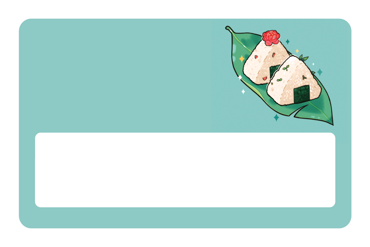 Onigiri - Card Covers - Teri Sky - CUCU Covers