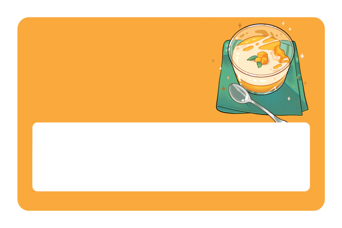 Mango Pudding - Card Covers - Teri Sky - CUCU Covers