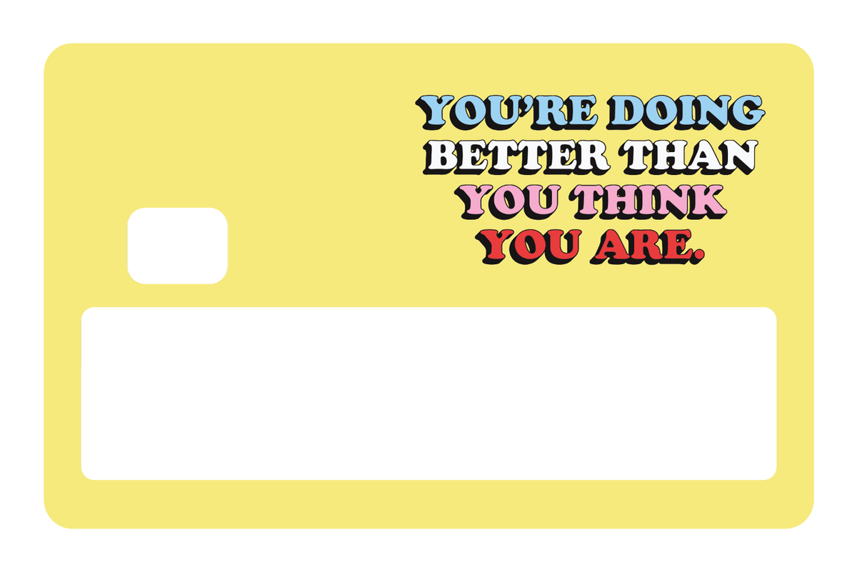 Better Than You Think - Card Covers - Quotes By Christie - CUCU Covers