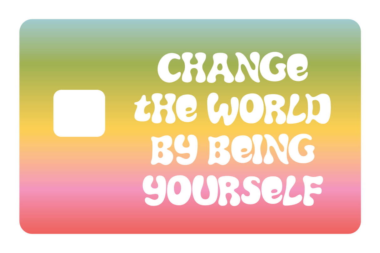 Change The World - Card Covers - Quotes By Christie - CUCU Covers