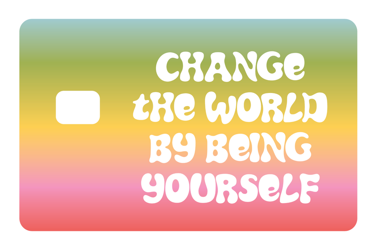 Change The World - Card Covers - Quotes By Christie - CUCU Covers