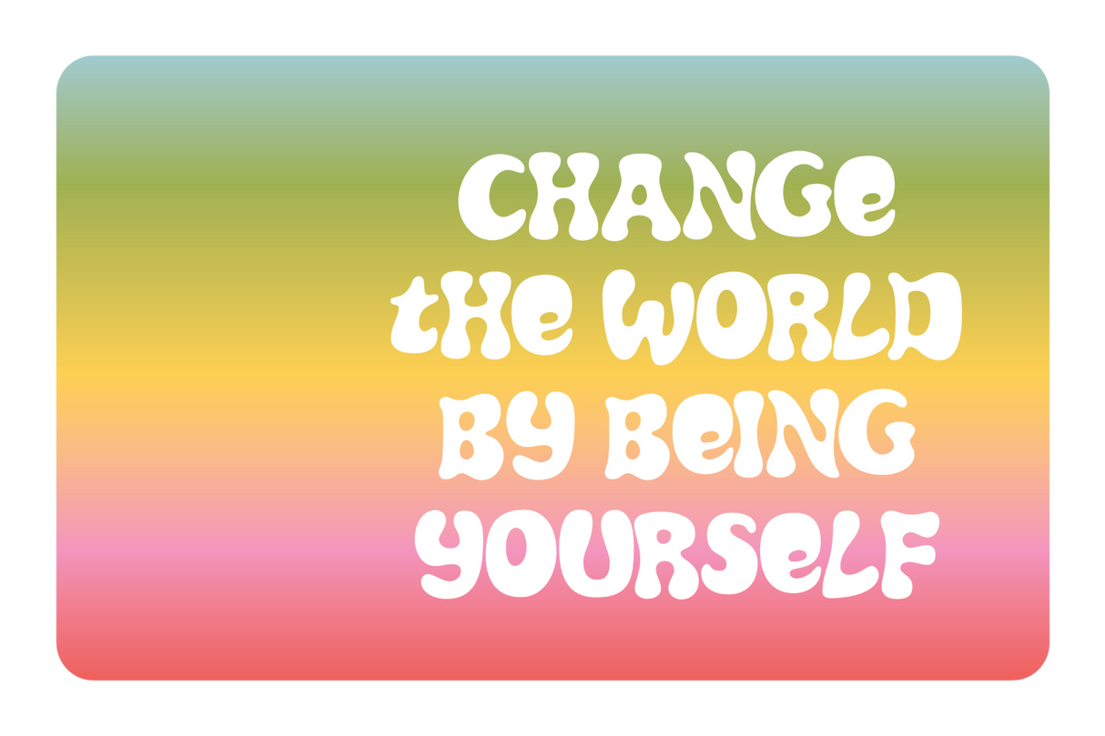 Change The World - Card Covers - Quotes By Christie - CUCU Covers