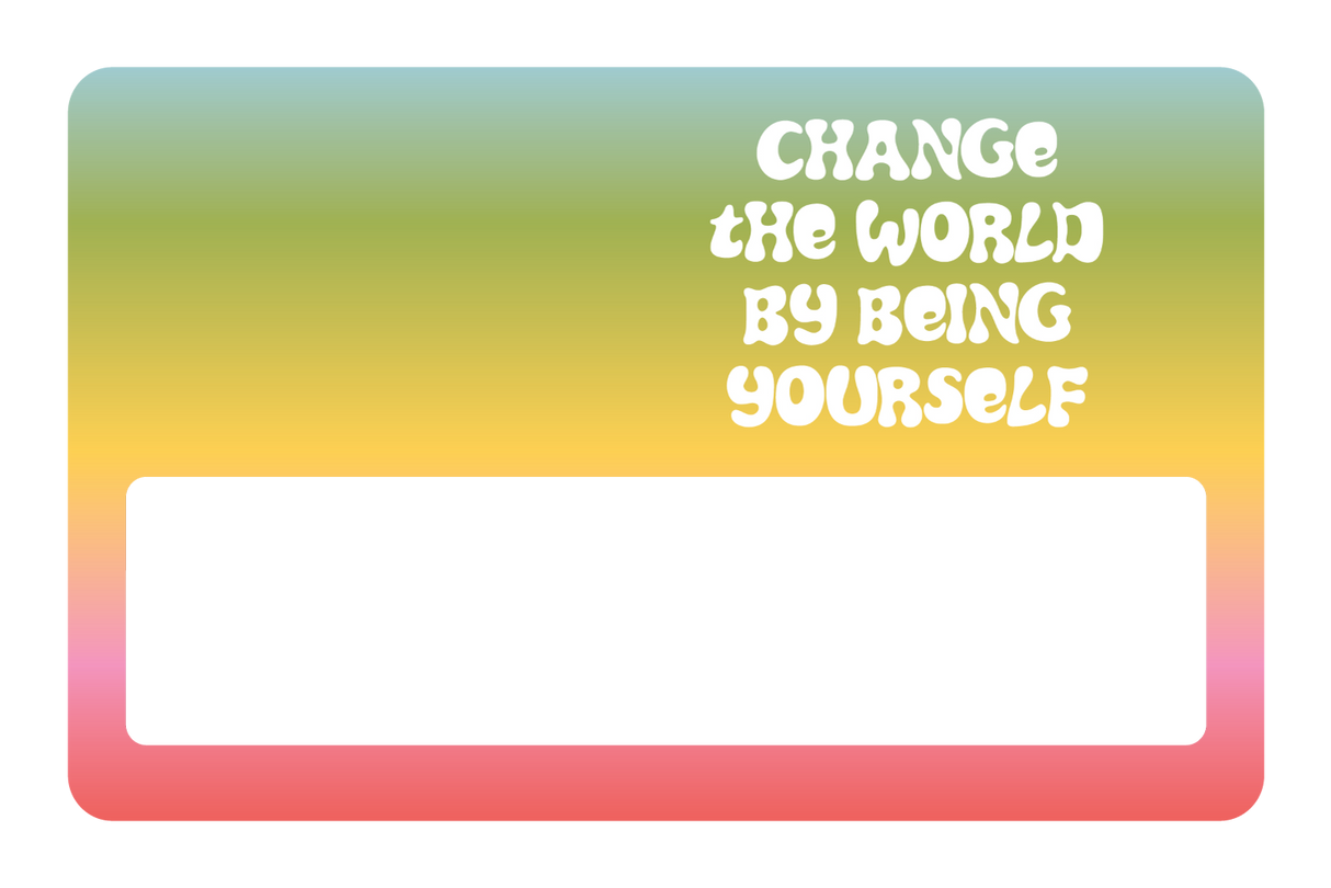 Change The World - Card Covers - Quotes By Christie - CUCU Covers