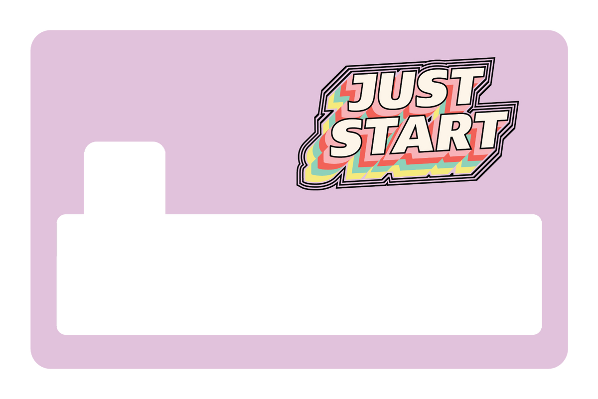 Just Start - Card Covers - Quotes By Christie - CUCU Covers