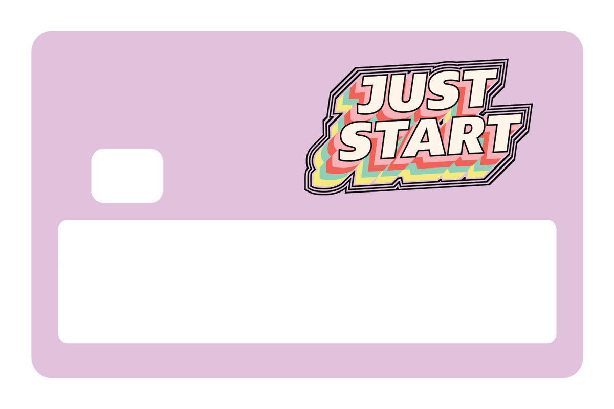 Just Start - Card Covers - Quotes By Christie - CUCU Covers