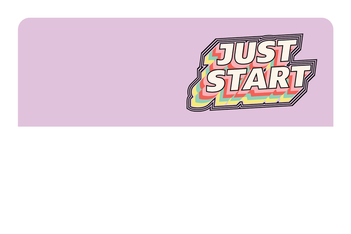 Just Start - Card Covers - Quotes By Christie - CUCU Covers