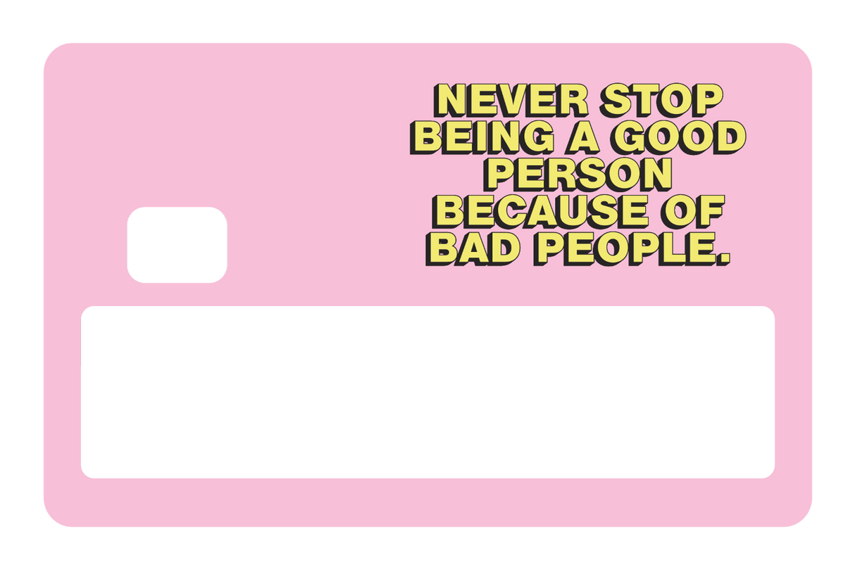 Never Stop - Card Covers - Quotes By Christie - CUCU Covers