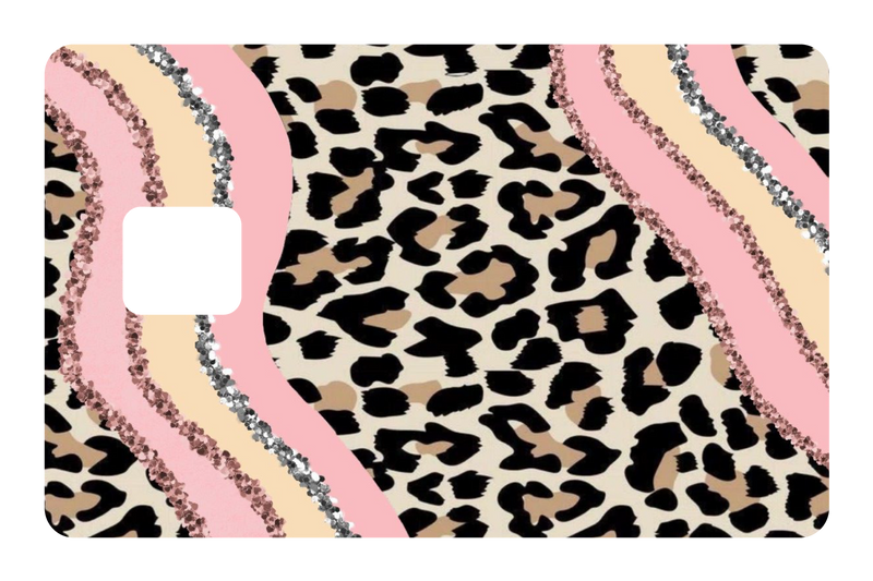 Pink Cheetah Glitter