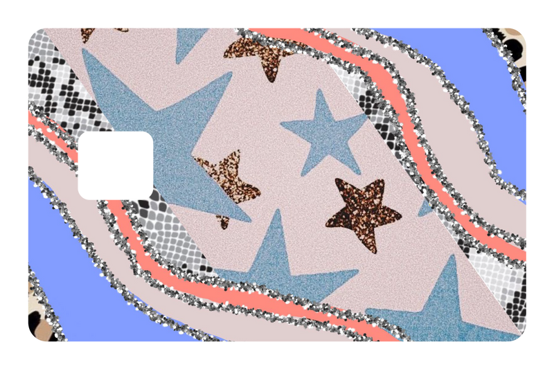 Purple Star Glitter