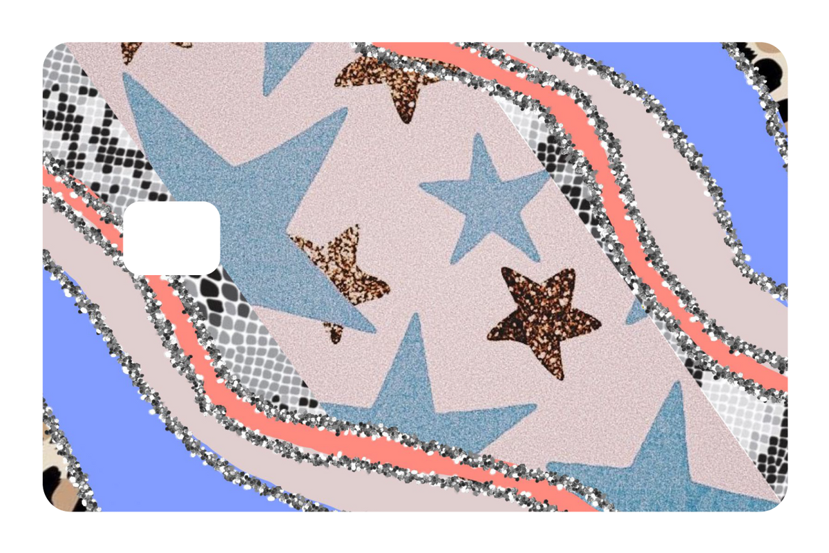 Purple Star Glitter - Card Covers - Originals - CUCU Covers