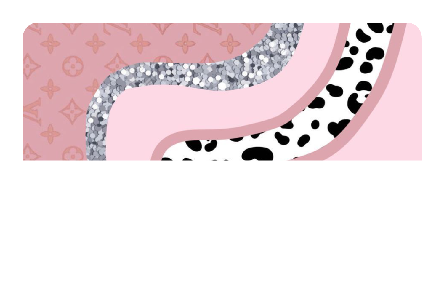 Pink Glitter - Card Covers - Originals - CUCU Covers