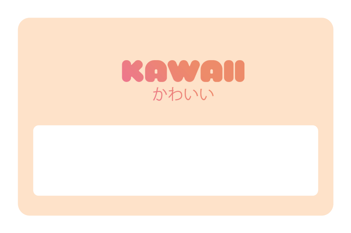 Kawaii - Card Covers - Originals - CUCU Covers