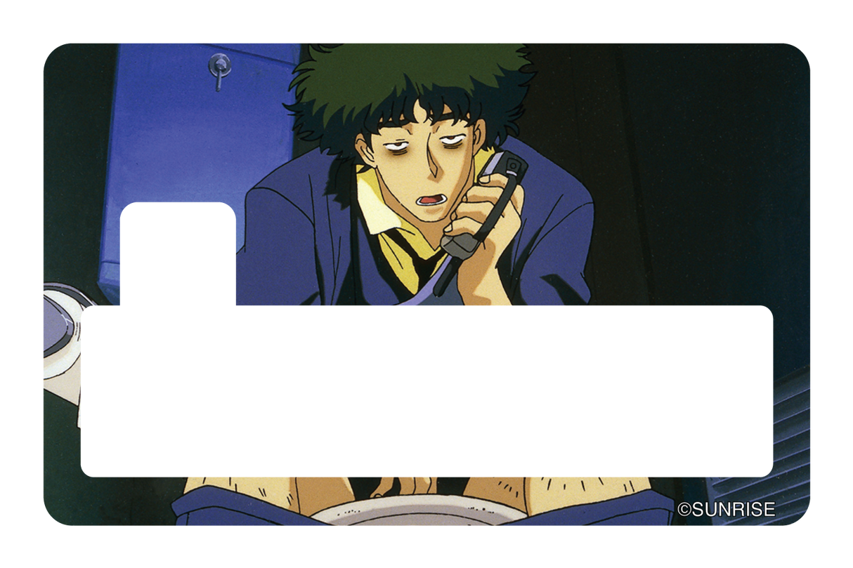 Spike on the toilet - Card Covers - Cowboy Bebop - CUCU Covers