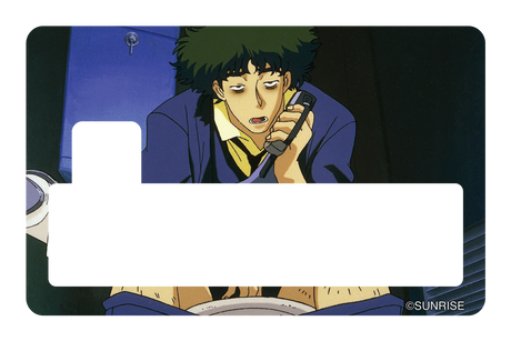 Spike on the toilet - Card Covers - Cowboy Bebop - CUCU Covers