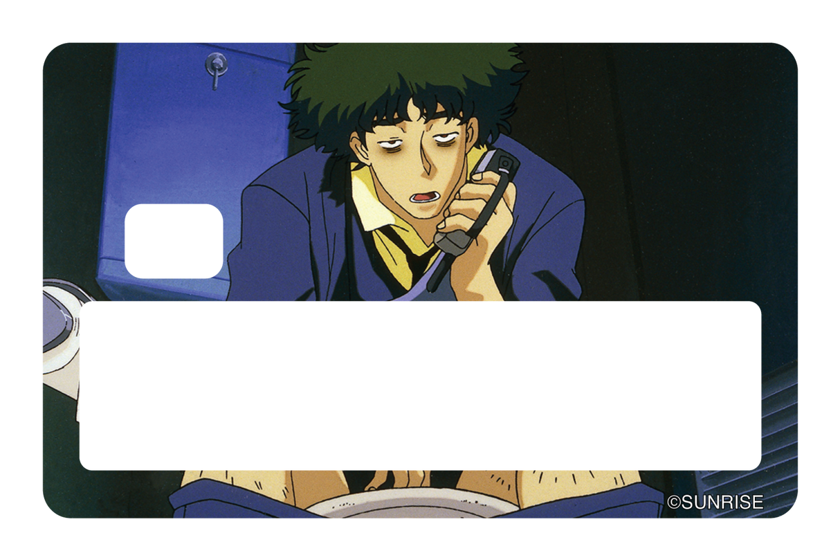 Spike on the toilet - Card Covers - Cowboy Bebop - CUCU Covers