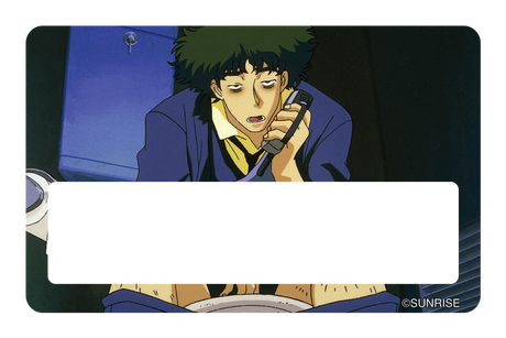 Spike on the toilet - Card Covers - Cowboy Bebop - CUCU Covers