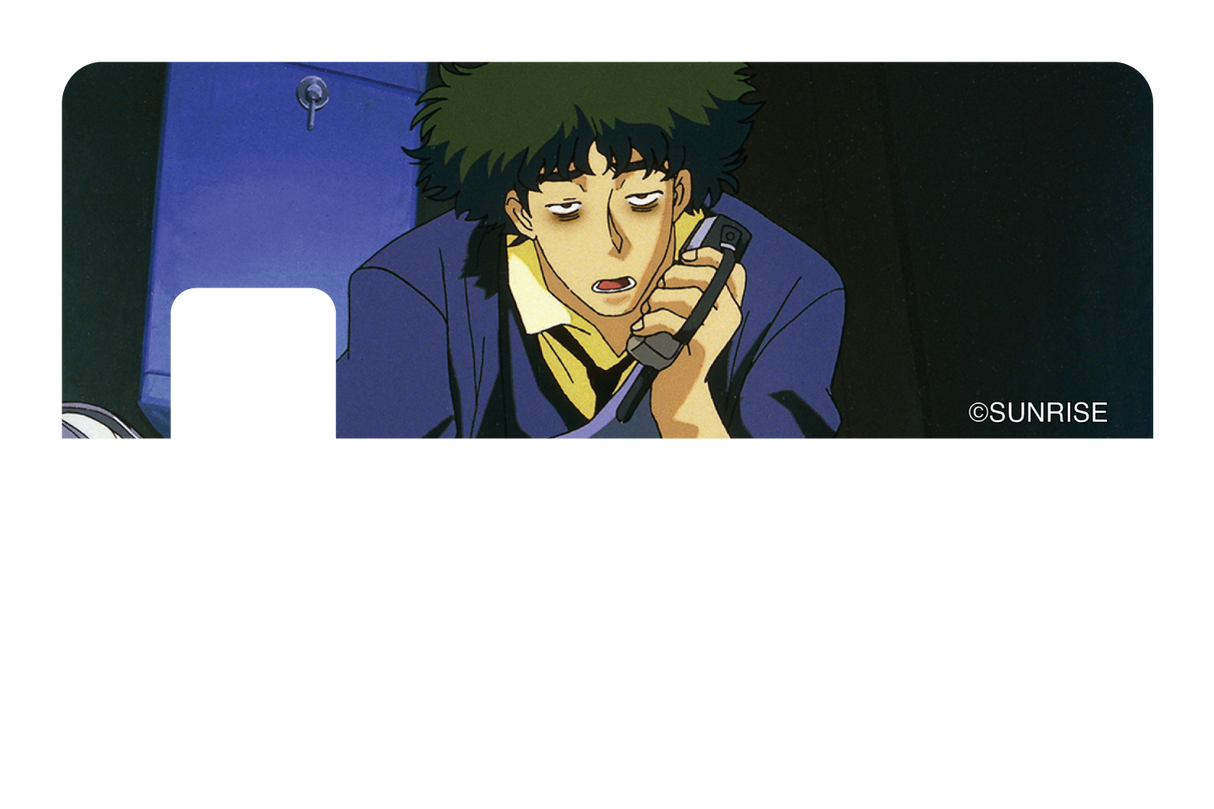 Spike on the toilet - Card Covers - Cowboy Bebop - CUCU Covers