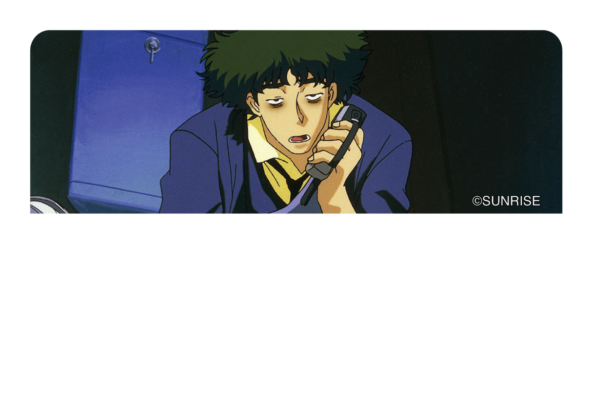 Spike on the toilet - Card Covers - Cowboy Bebop - CUCU Covers