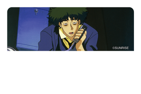 Spike on the toilet - Card Covers - Cowboy Bebop - CUCU Covers