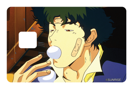 Spike eats eggs - Card Covers - Cowboy Bebop - CUCU Covers