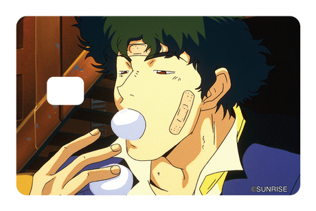 Spike eats eggs - Card Covers - Cowboy Bebop - CUCU Covers