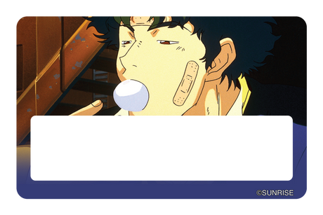 Spike eats eggs - Card Covers - Cowboy Bebop - CUCU Covers