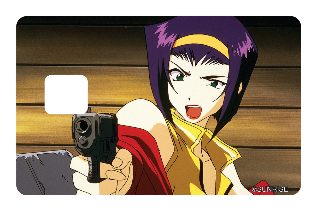 Faye with a gun - Card Covers - Cowboy Bebop - CUCU Covers