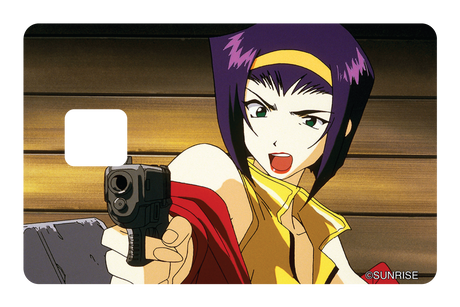 Faye with a gun - Card Covers - Cowboy Bebop - CUCU Covers