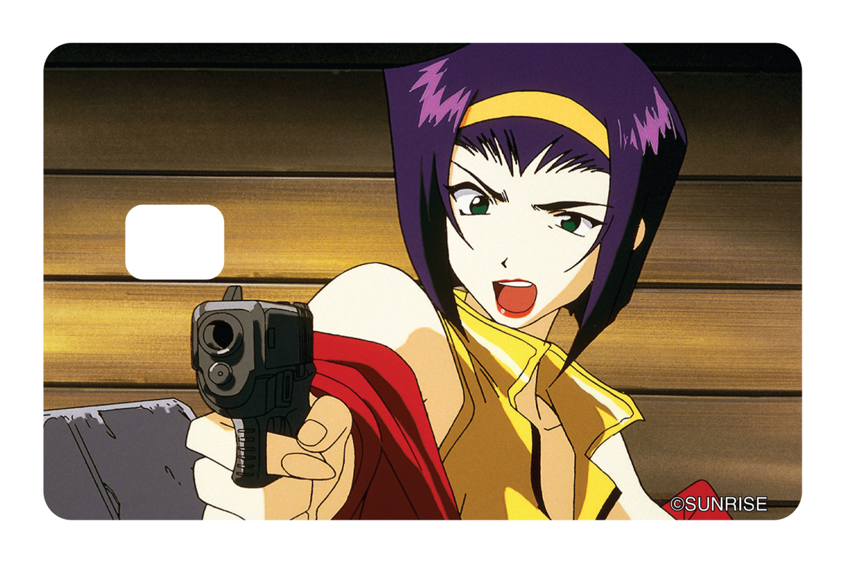 Faye with a gun - Card Covers - Cowboy Bebop - CUCU Covers