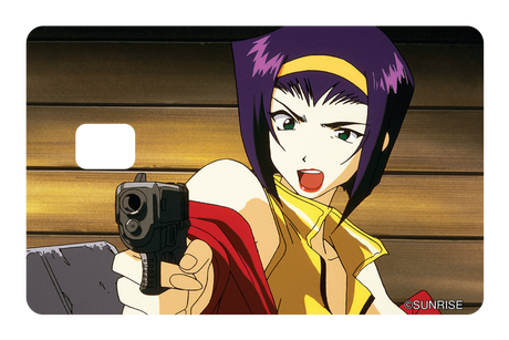 Faye with a gun - Card Covers - Cowboy Bebop - CUCU Covers