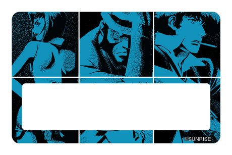 Blue Panel - Card Covers - Cowboy Bebop - CUCU Covers