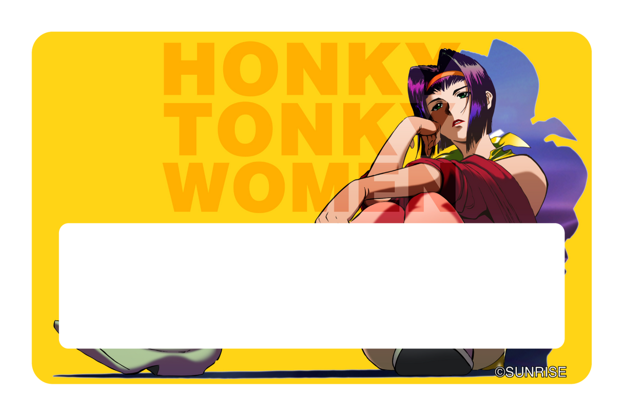 Honky Tonky - Card Covers - Cowboy Bebop - CUCU Covers