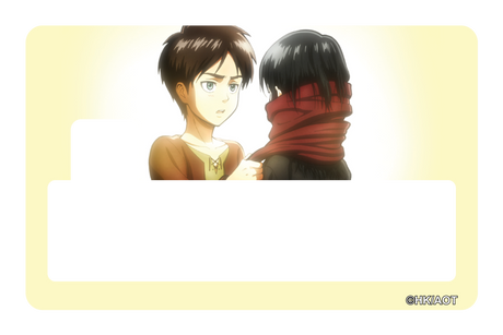 Red Scarf - Card Covers - Attack on Titan - CUCU Covers