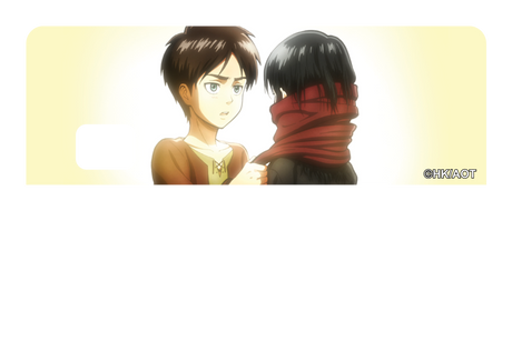 Red Scarf - Card Covers - Attack on Titan - CUCU Covers