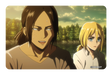 Ymir and Historia - Card Covers - Attack on Titan - CUCU Covers