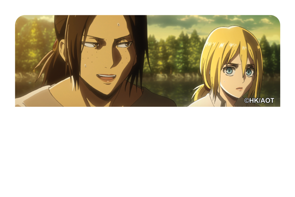 Ymir and Historia - Card Covers - Attack on Titan - CUCU Covers