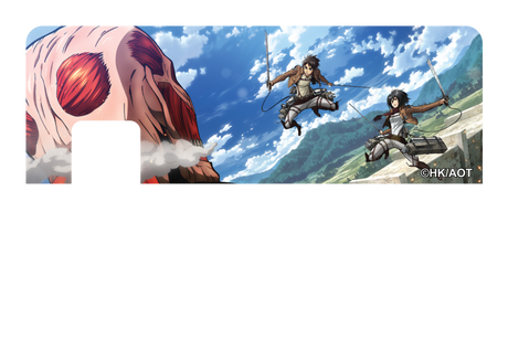 Scouts vs Clossal Titan - Card Covers - Attack on Titan - CUCU Covers