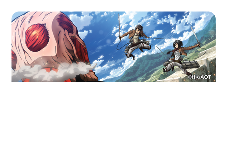 Scouts vs Clossal Titan - Card Covers - Attack on Titan - CUCU Covers