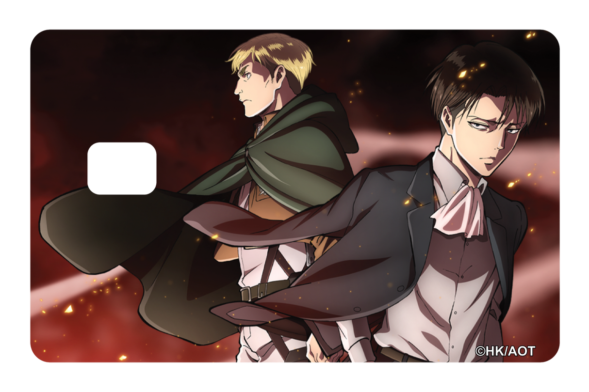 Levi and Erwin - Card Covers - Attack on Titan - CUCU Covers