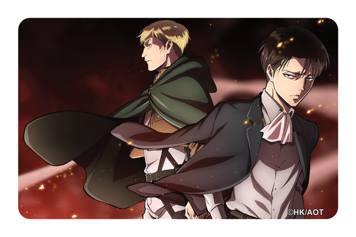 Levi and Erwin - Card Covers - Attack on Titan - CUCU Covers