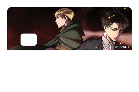 Levi and Erwin - Card Covers - Attack on Titan - CUCU Covers