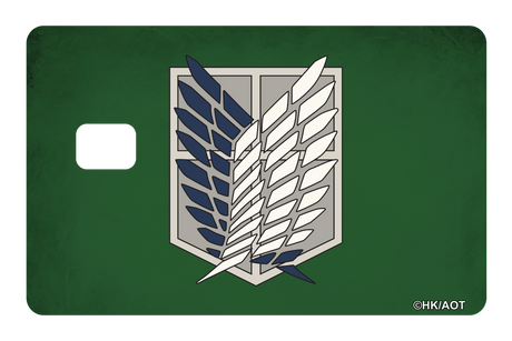 Scouts Crest Green - Card Covers - Attack on Titan - CUCU Covers